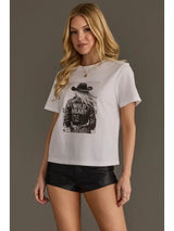 Wild Heart Graphic Tee White