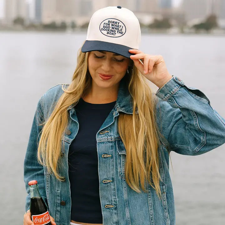 Docking The Boat Trucker Hat