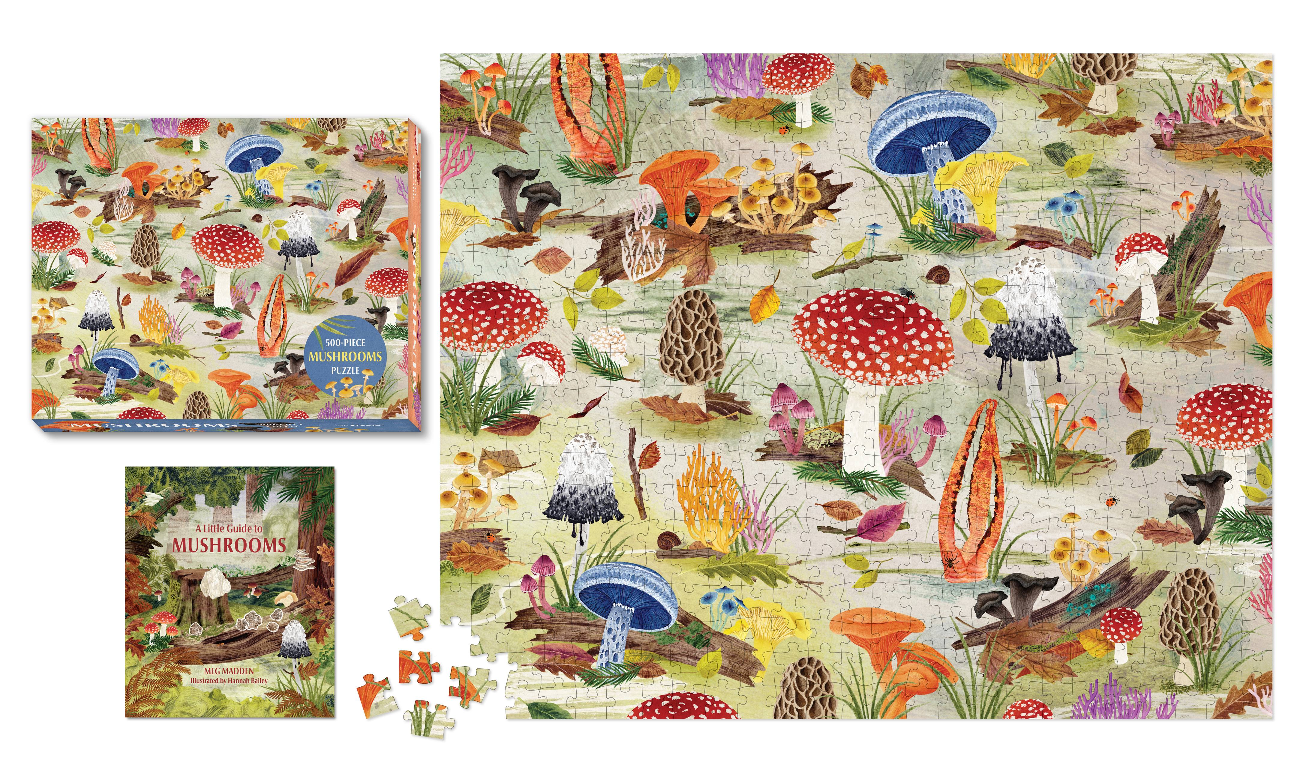 Mushrooms Puzzle - 500 Piece