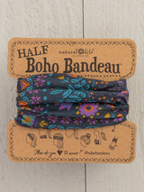 Half Boho Bandeau Bright Floral Garden