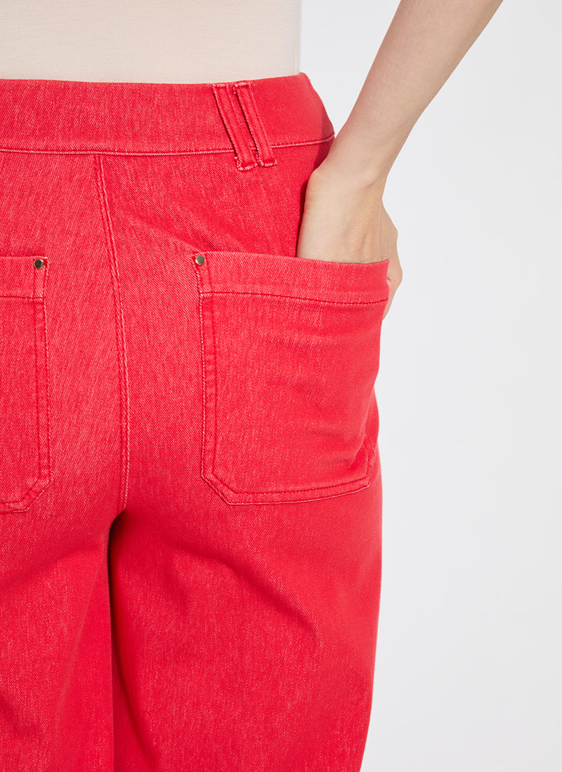 Erin Pintuck Reprieve Denim Pull On Pants Buoy