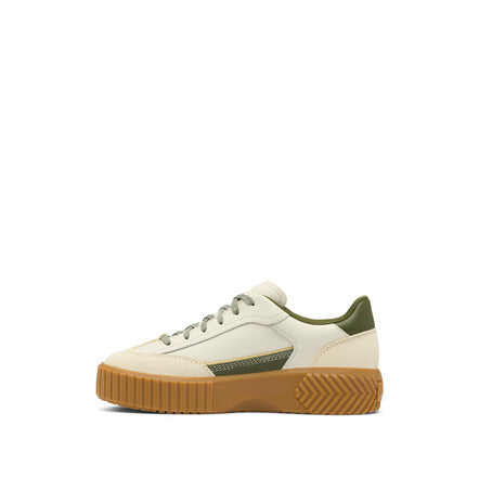 Out N About Ave T-Toe Sneakers Chalk + Utility Green