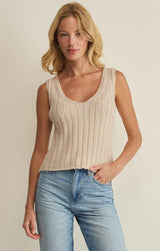 Acadia Sweater Tank Island Coconut
