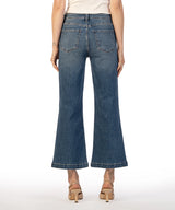 Meg High Rise Wide Leg Double Front Pocket Jeans Exceeded