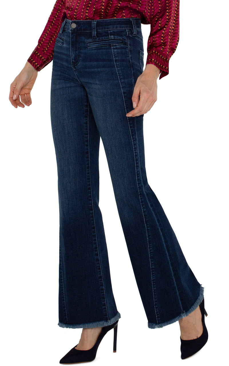 Hannah Welt Pocket Front Seam Jeans Mount Dora