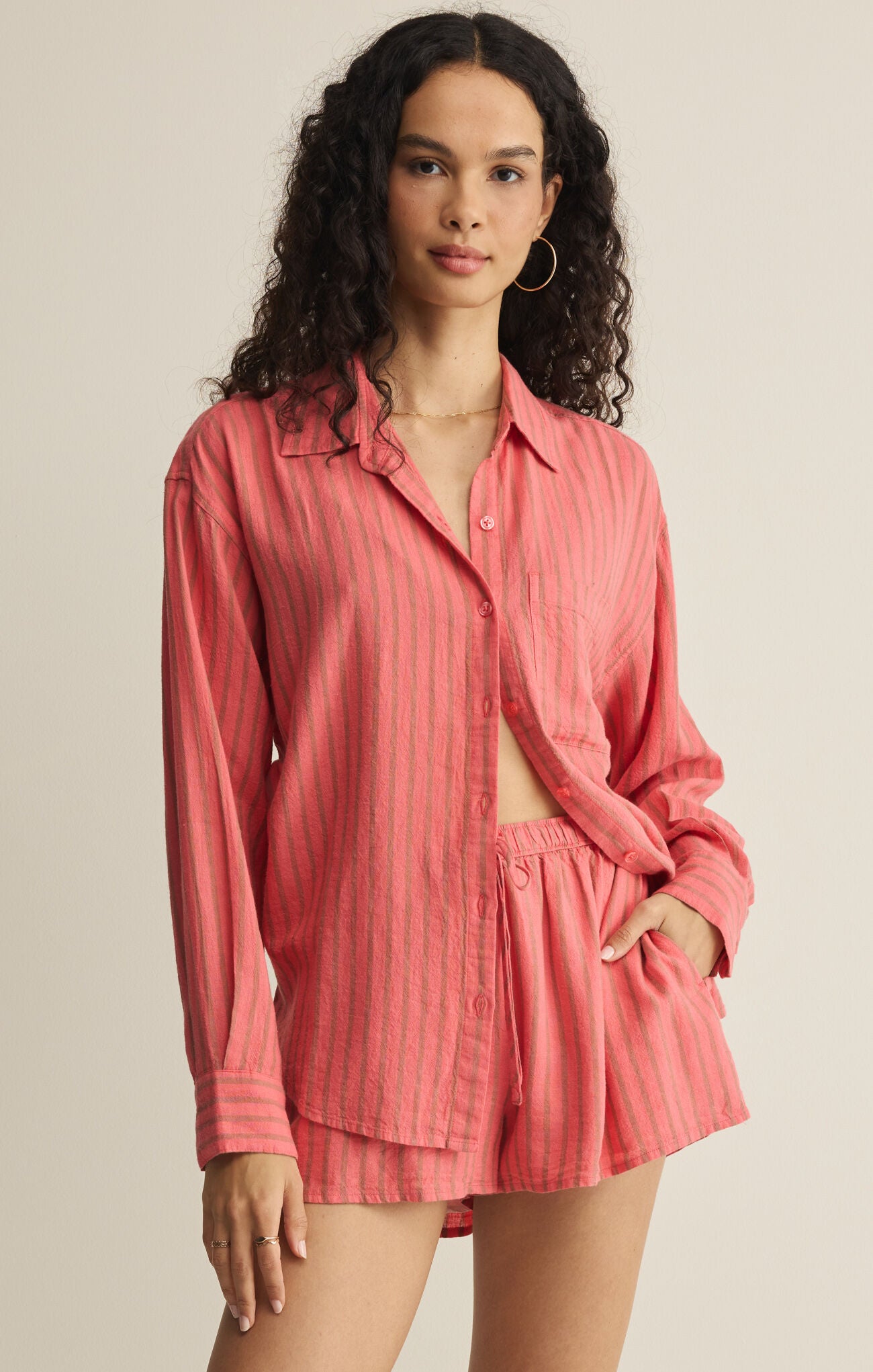 The Perfect Striped Button Up Gelato