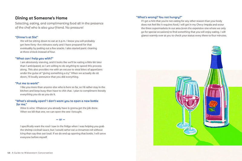 A Guide To Midwestern Conversation Hardcover Book