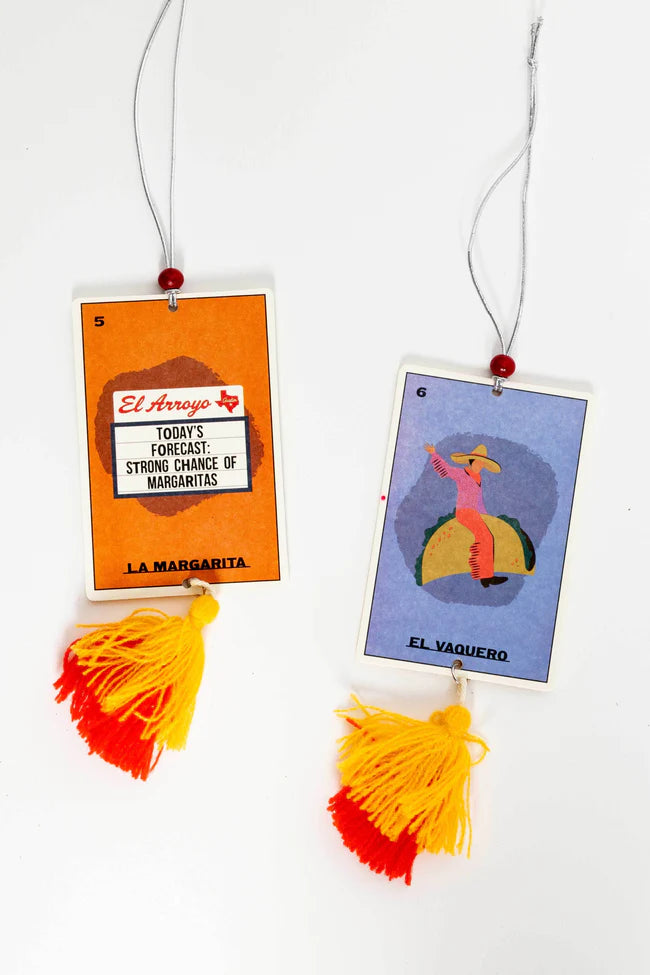 Tex-Mex Bingo Car Freshener - 2 Pack