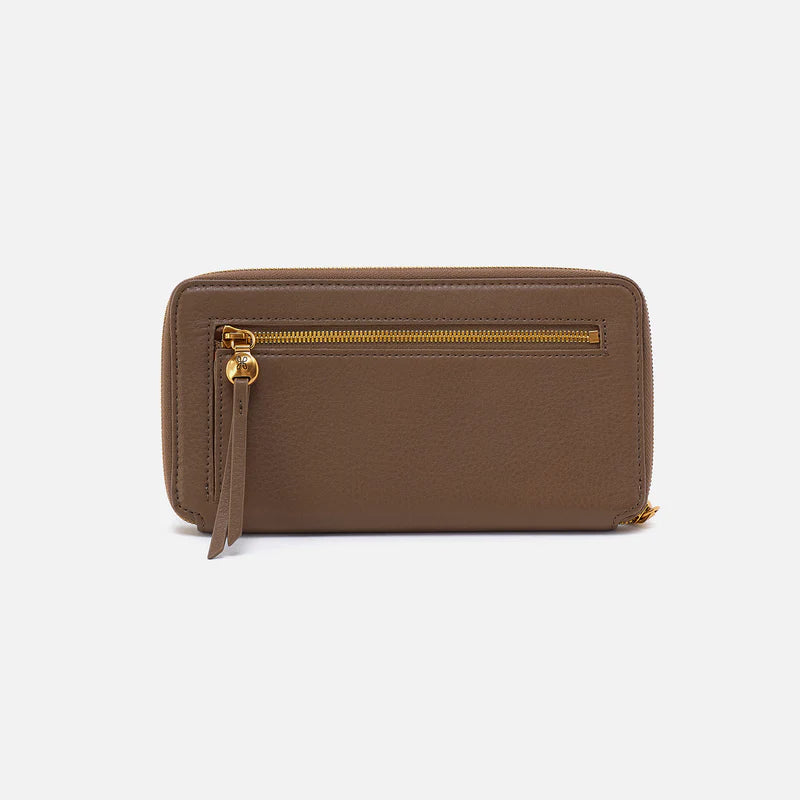 Hart Large Zip Wallet Dark Elm