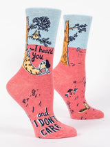 Women's Sassy Crew Socks