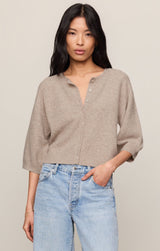 Valor Cardigan Natural Heather