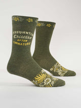 Men's Sassy Crew Socks