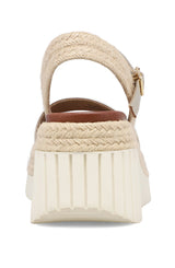 Yanis Platform Sandal Gold