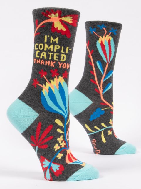 Women's Sassy Crew Socks