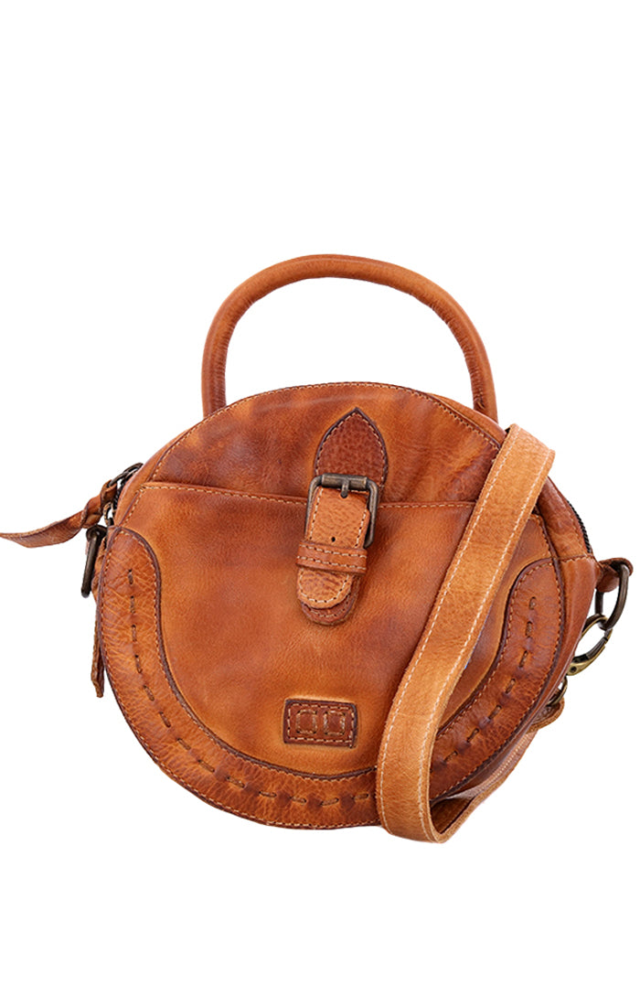 Arenfield Round Crossbody Pecan Dip Dye