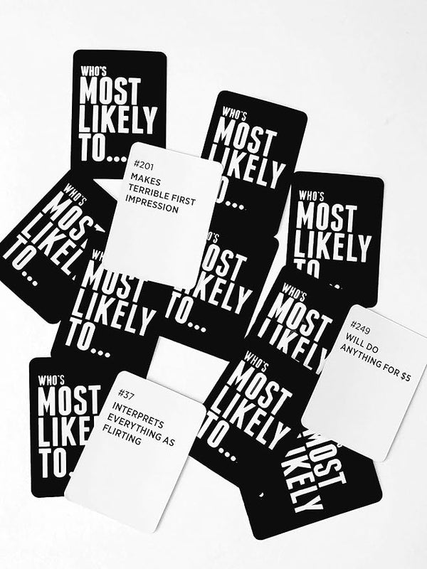 Who's Most Likely To... Kinda Clean Family Edition Game
