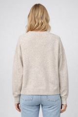 Mallard Duck Family Sweater Taupe