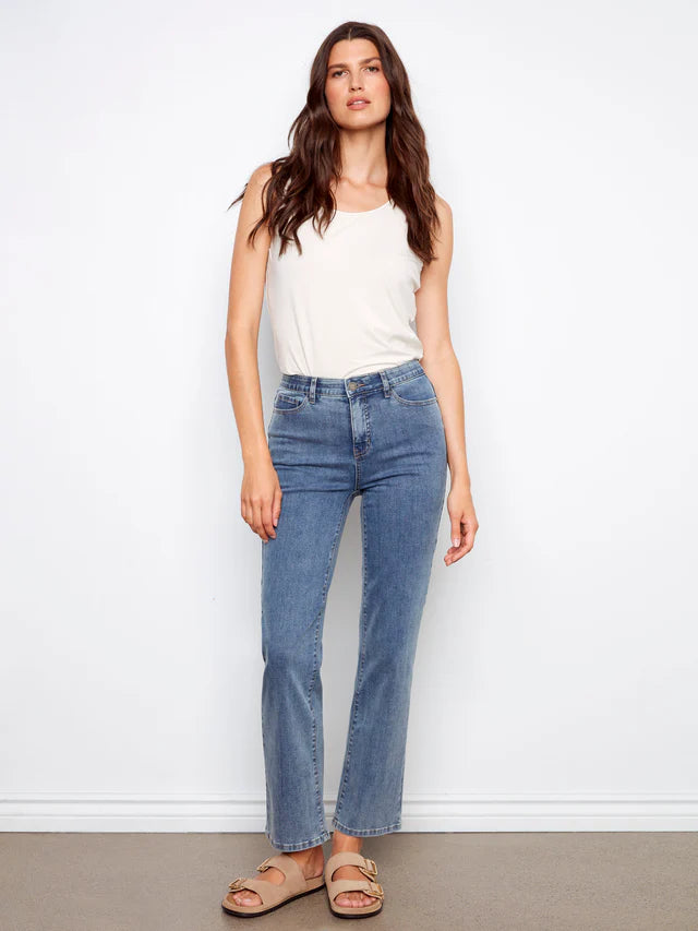 Charlotte Straight Leg Jeans Medium Blue