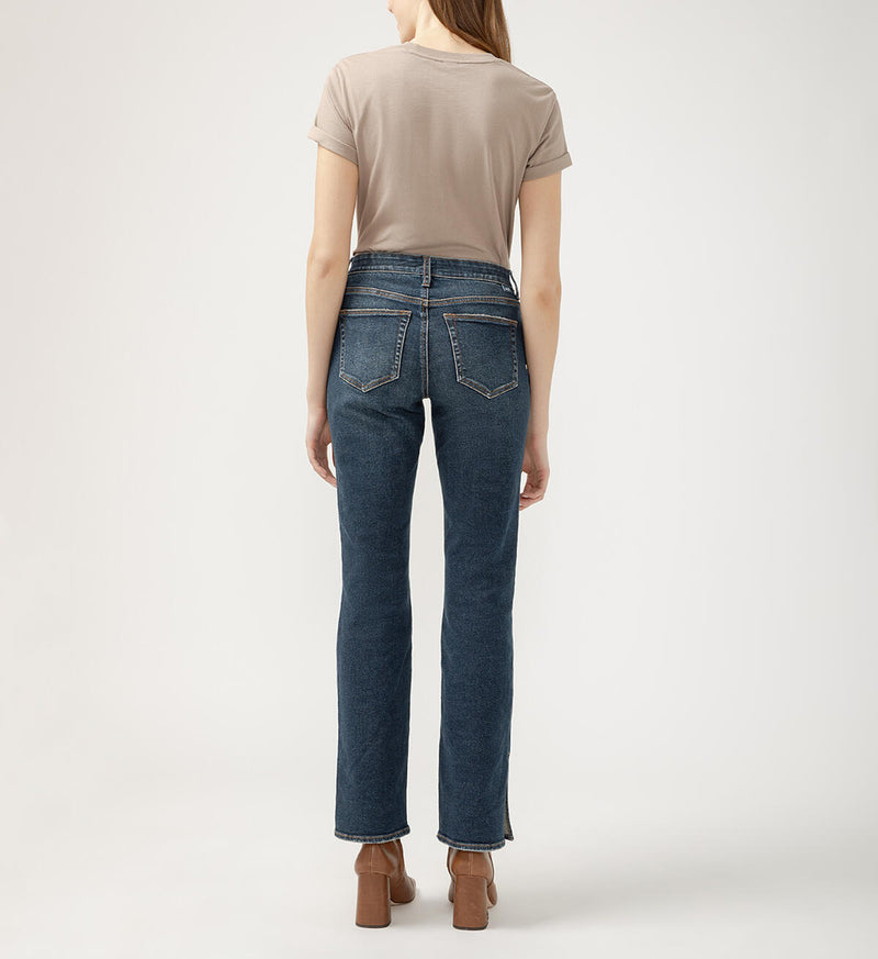 Eloise Slit Hem Jeans Rosier