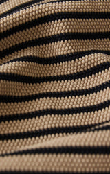 Caffari Stripe Tube Top Putty