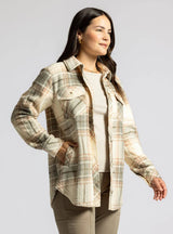 Tullis Plaid Jacket Vanilla Vetiver