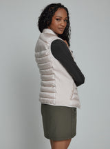 Andes Puffer Vest Pearl