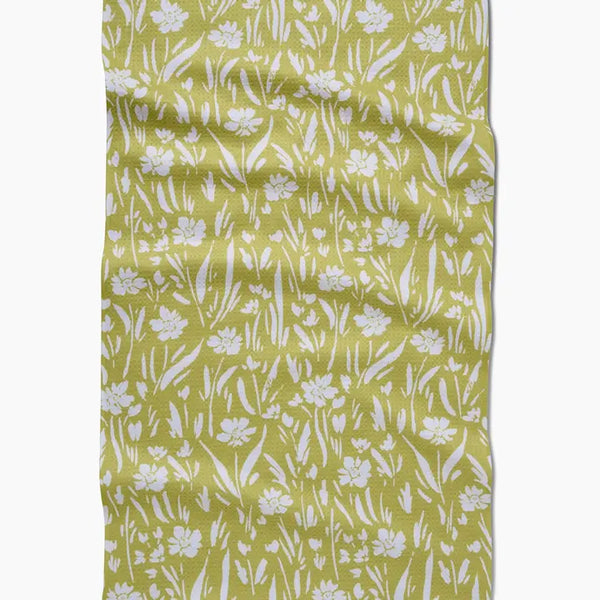Geometry Tea Towel Field of Wildflowers