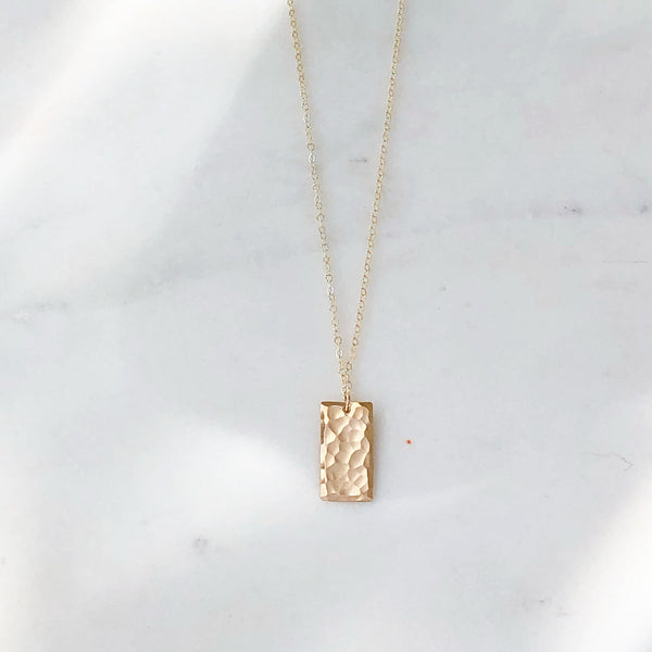 Box Charm Necklace