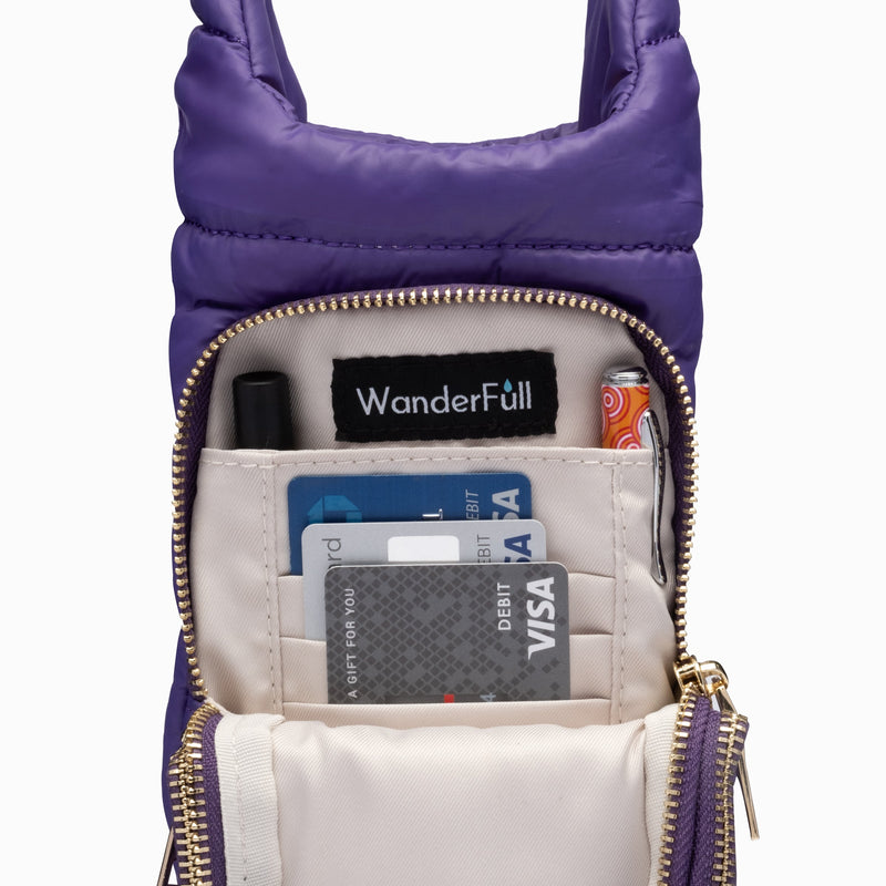 HydroBag Crossbody Deep Violet Matte | Solid Violet