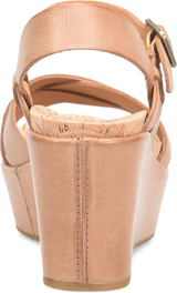 Ava 2.0 Wedges Brown Golden Sand