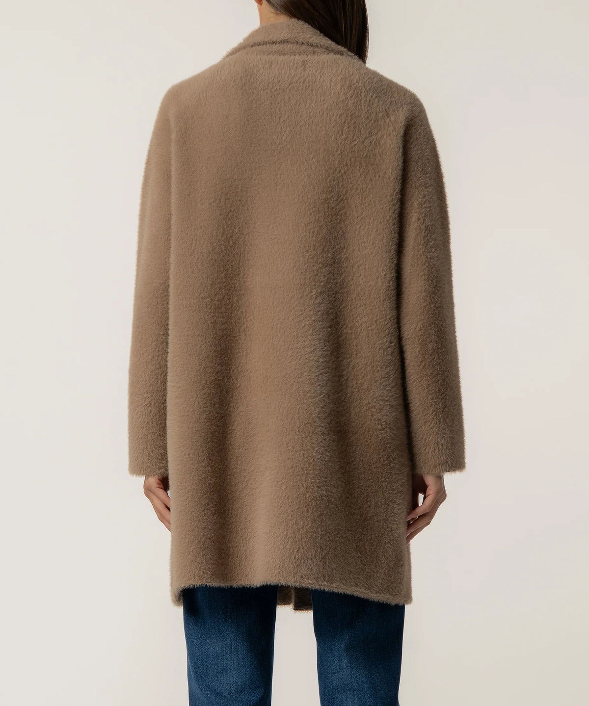 Blythe Button Front Long Sweater Jacket