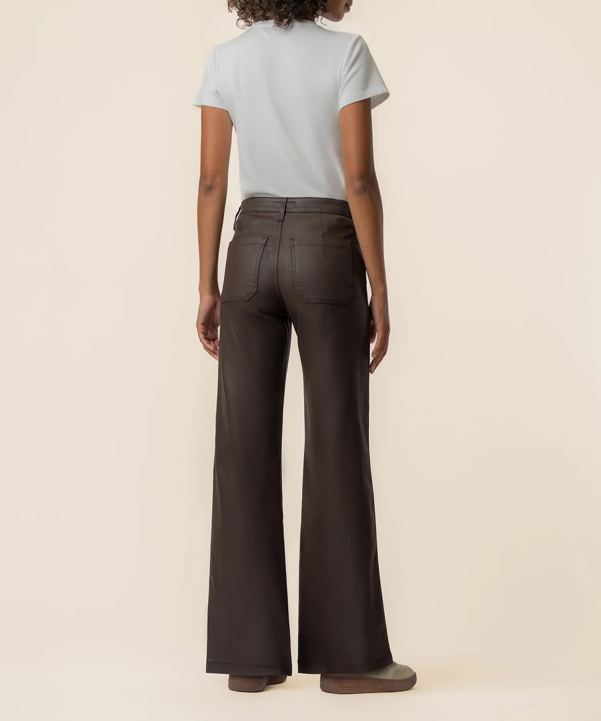 Jodi High Rise Scoop Pocket Straight Leg Pants