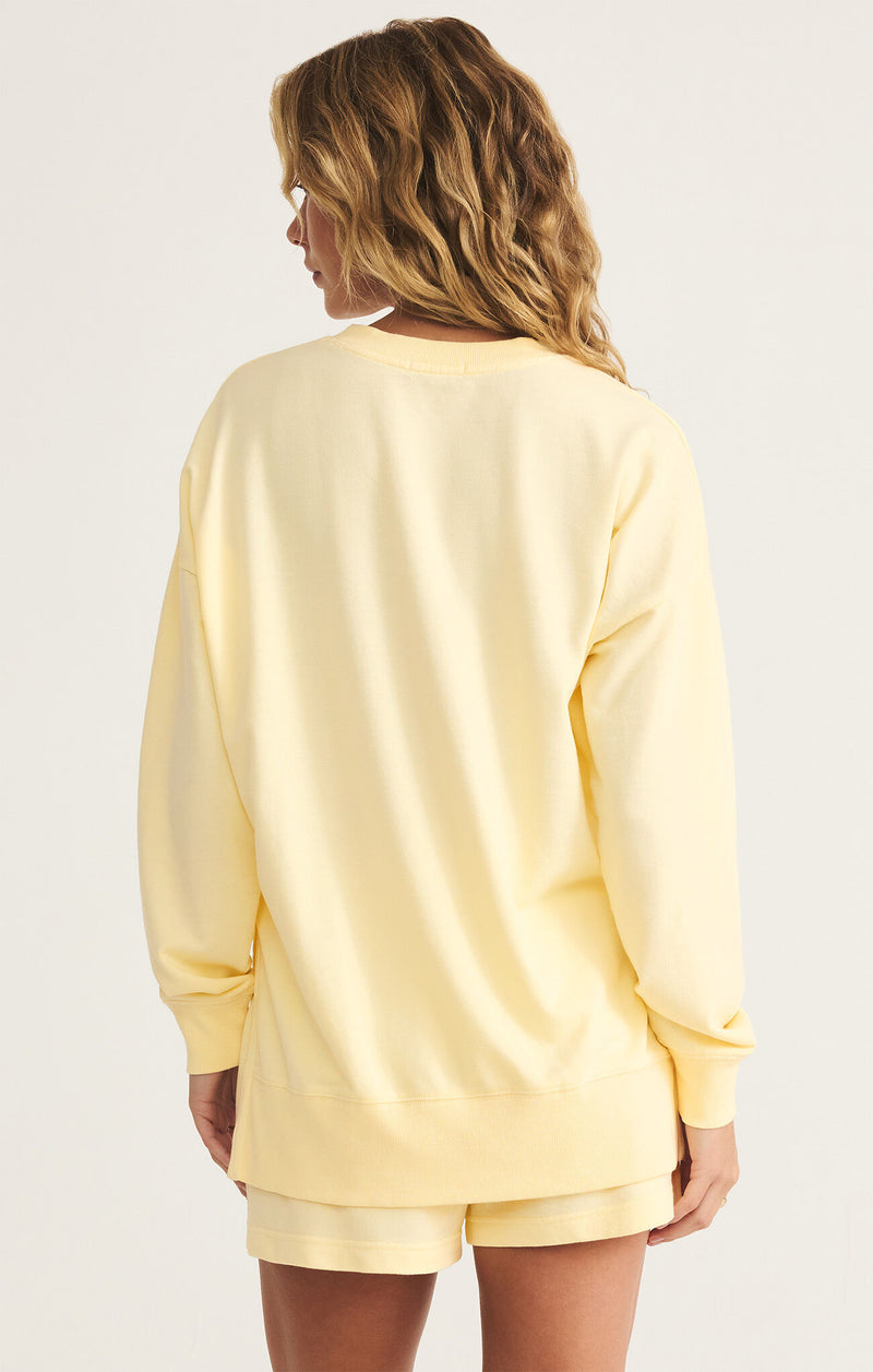Vneck Weekender Top Mellow Yellow
