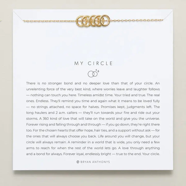 My Circle Dainty Necklace