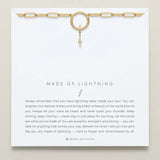 Made of Lightning Charm Necklace