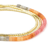 Ombre Stone Wrap Sunset | Gold