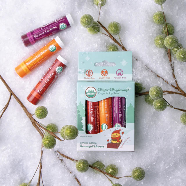 Winter Wonderland Organic Lip Trio