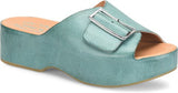 York Platform Sandals Teal