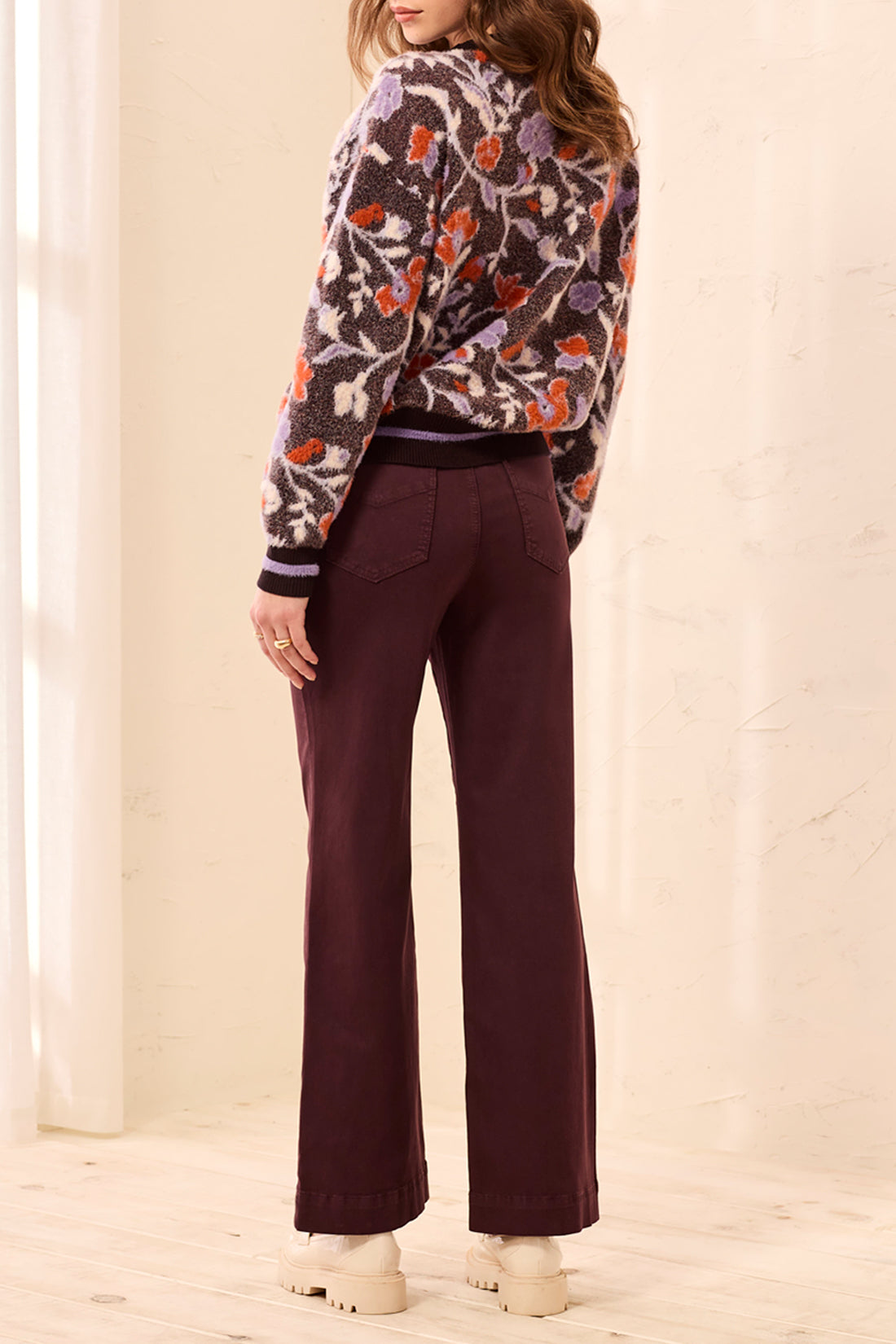 Fly Front 5 Pocket Pants Fudge