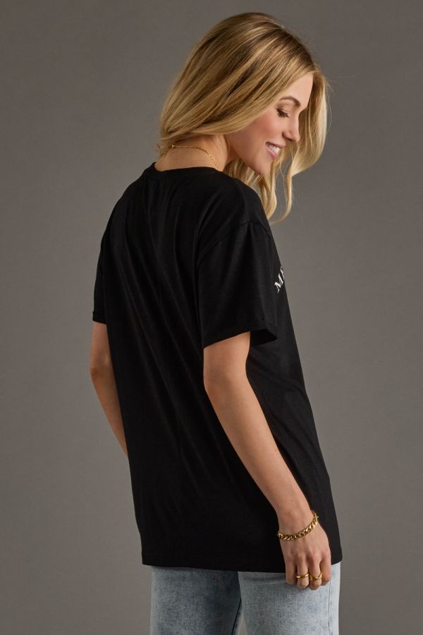 Meet Me At The Dive Bar Script Graphic Tee Black