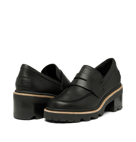 Joan Now City Loafer Black + Sea Salt