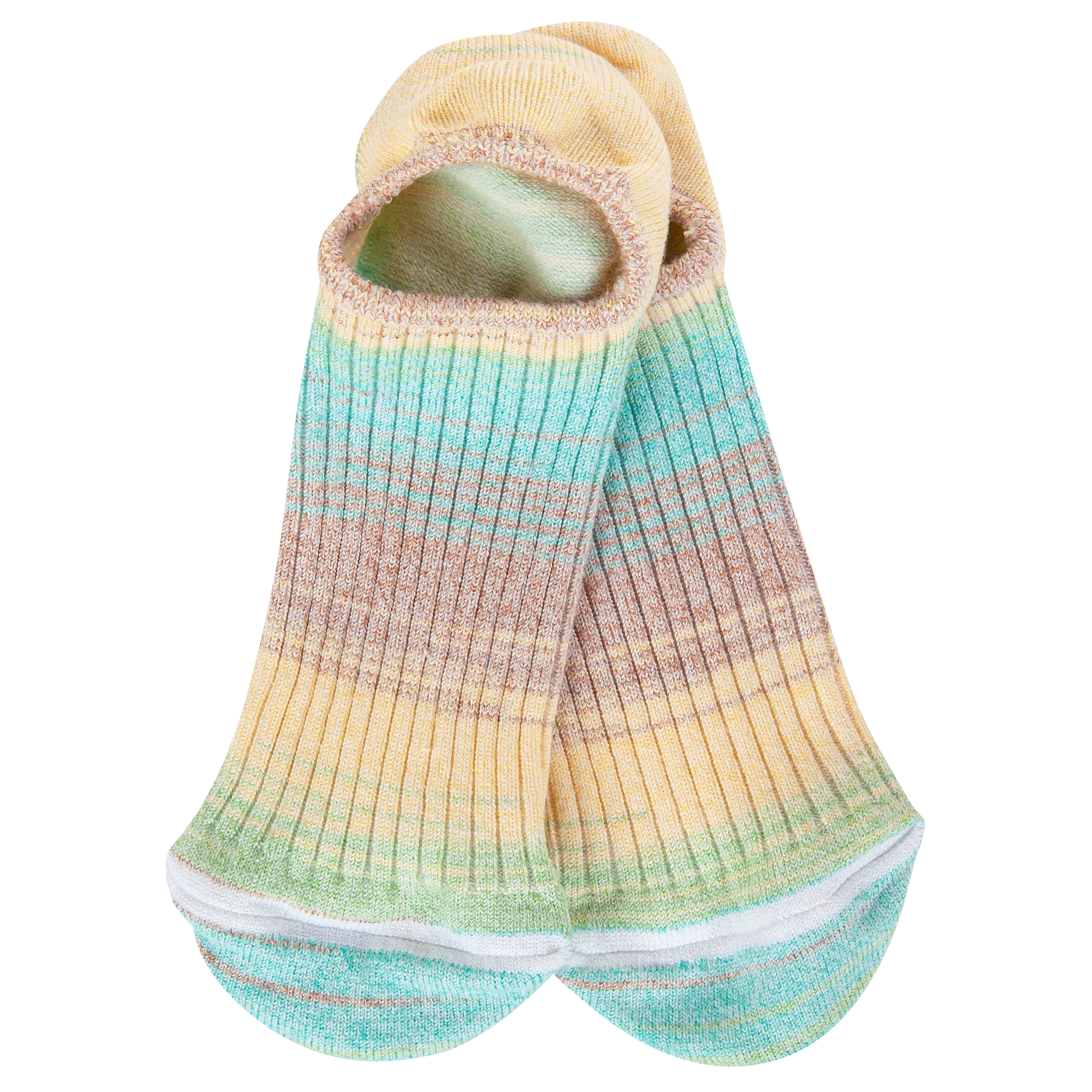 Weekend Ombre Rugby Light Low Socks Blue Raspberry