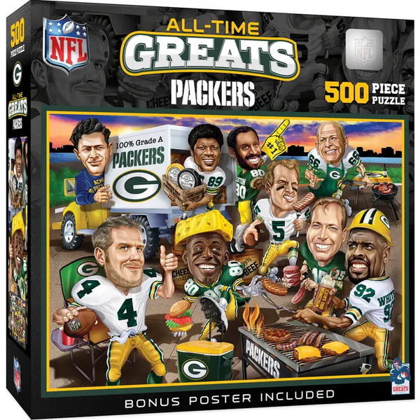 Green Bay Packers - All Time Greats 500 Piece Puzzle