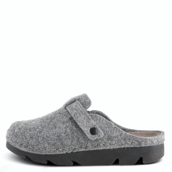 Clogger Slippers Grey