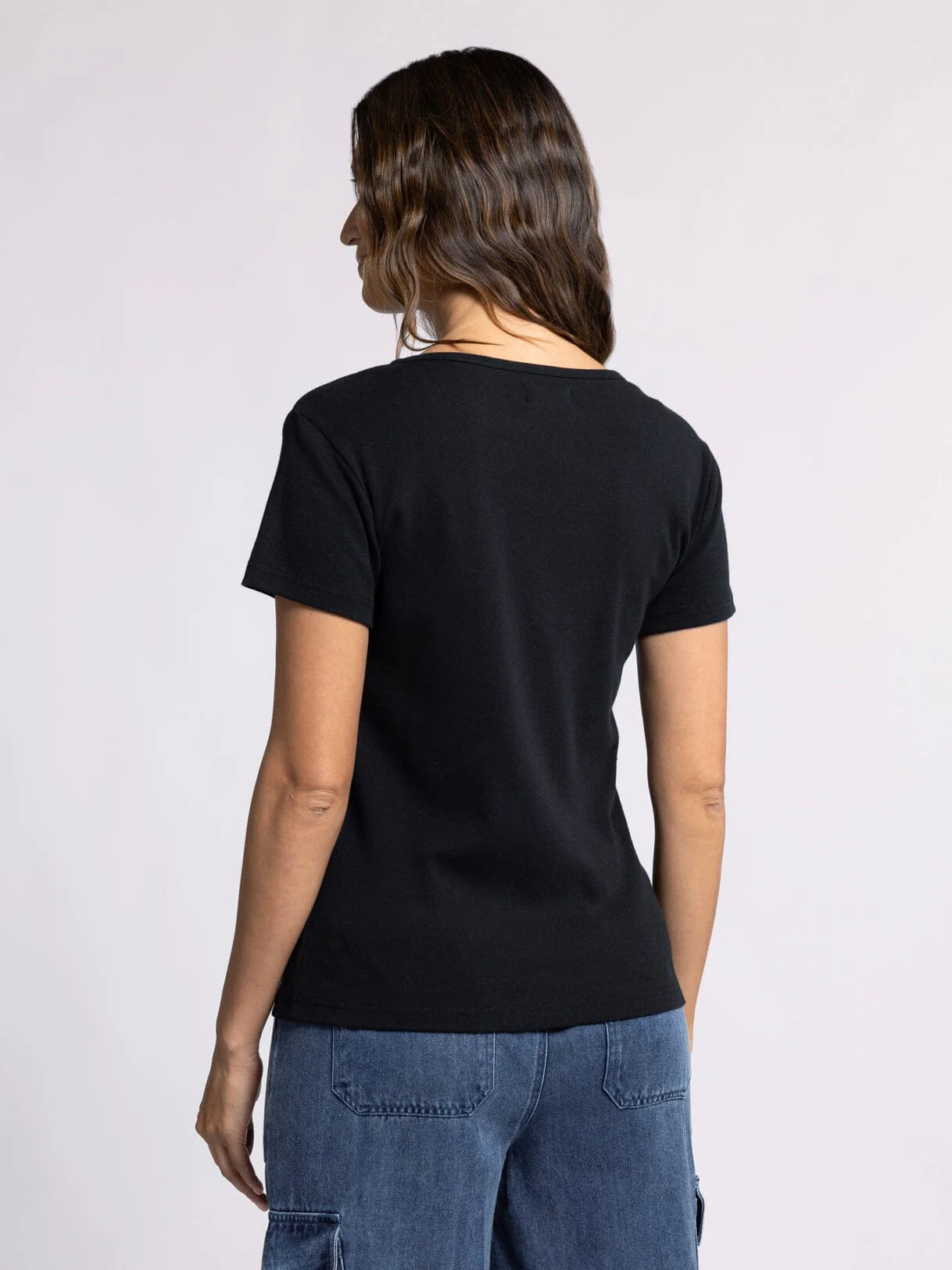Lexi Basic Tee Black