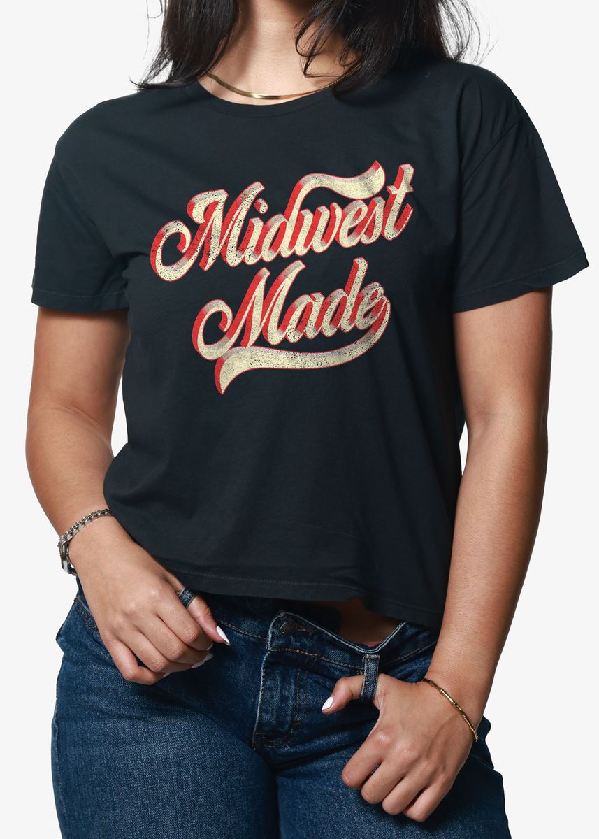 Midwest Made Classic Tee Faded Black