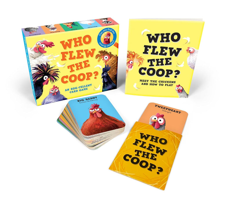 Who Flew The Coop? An Egg-cellent Card Game