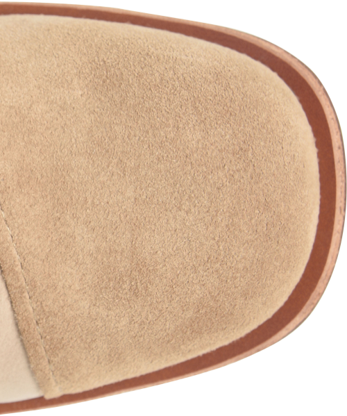 Asbee Tall Patchwork Boots Taupe Combo