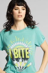 I Bite Burnout Tee Dill Weed