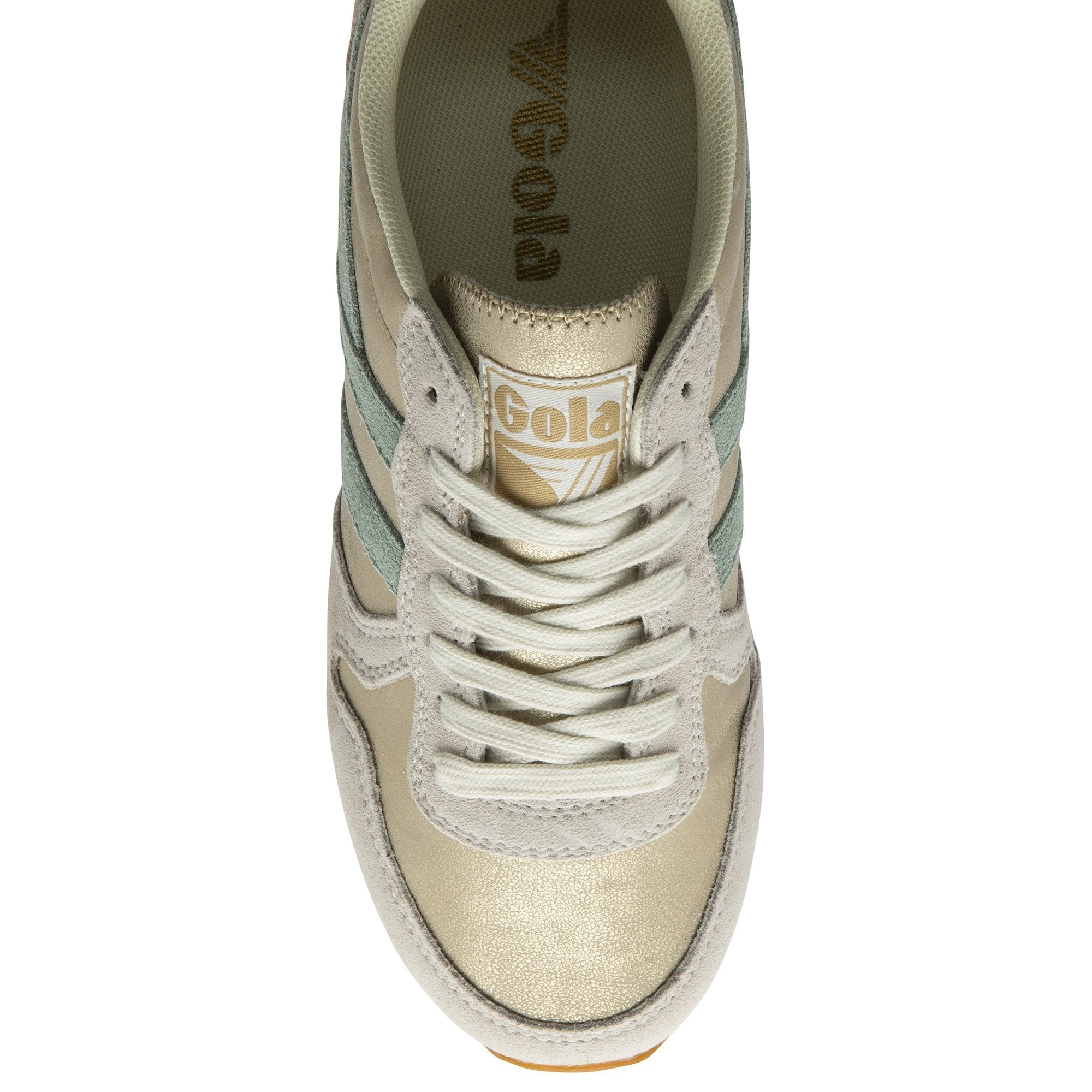 Daytona Blaze Sneakers Gold, Green Mist & Evergreen
